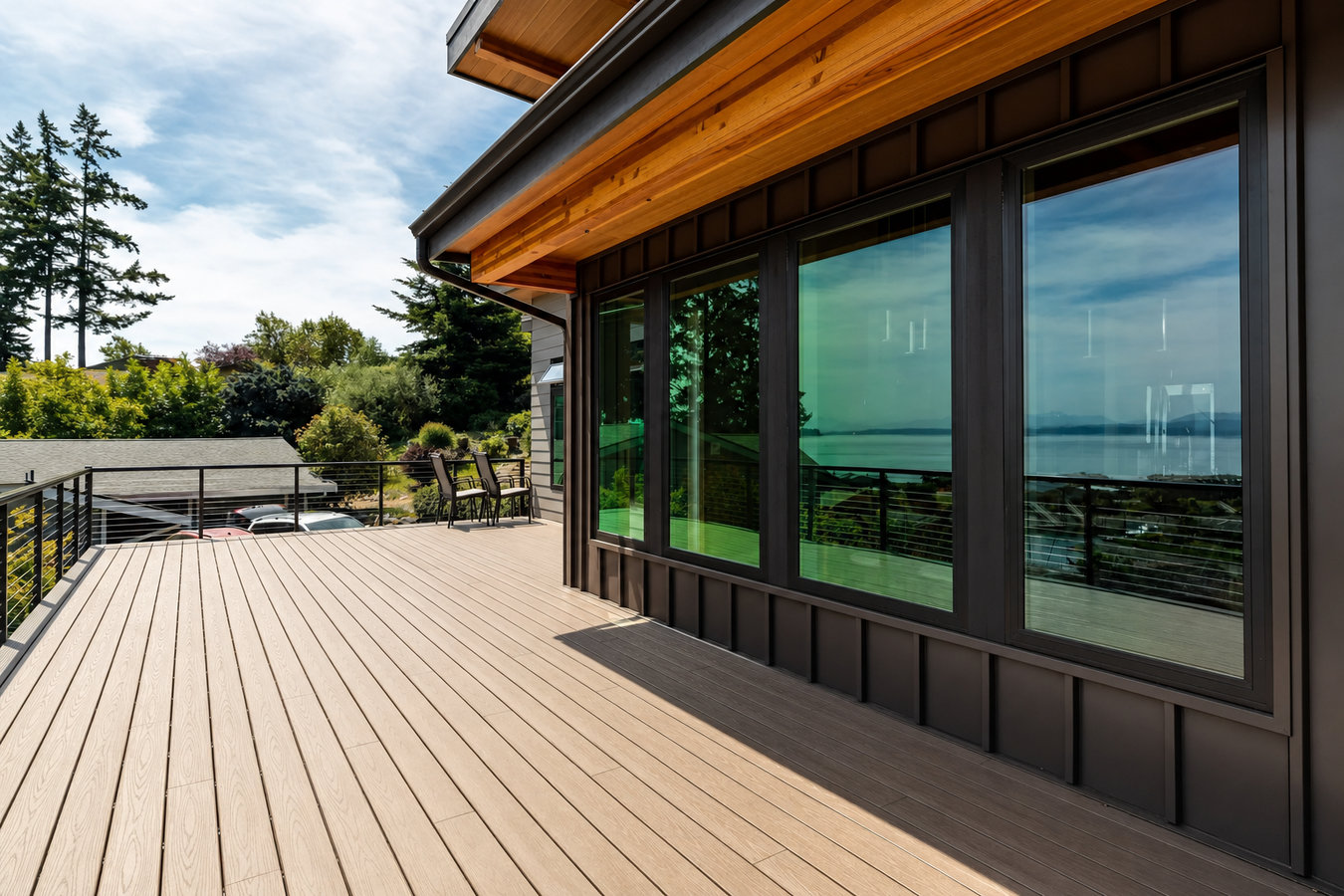 Custom deck design and build
